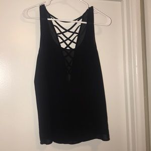 Sheer tank top!